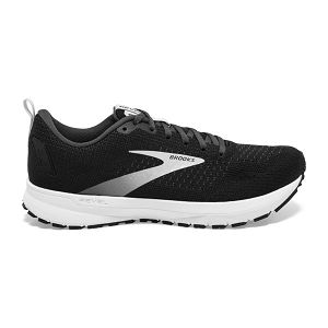 Brooks Revel 4 Womens Road Running Shoes Black/White | USA-LBT368109